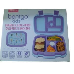 Bentgo Kids Mermaid Print Children's Lunchbox NIB